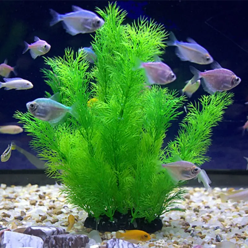 Aquarium Fish Games - Sztuczne rośliny akwariowe Podwodna trawa wodna
