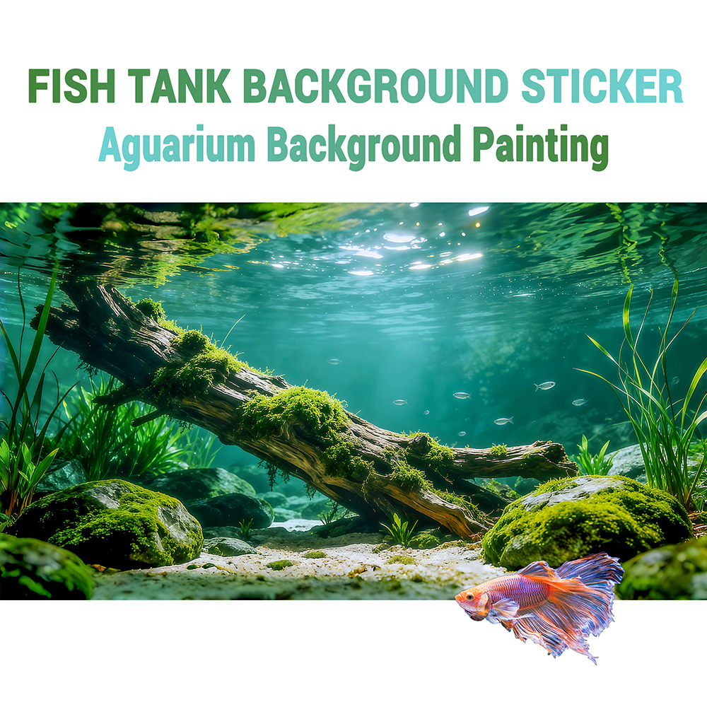 Aquarium Fish Games - Zmarłe gałęzie na dnie rzeki, naklejki