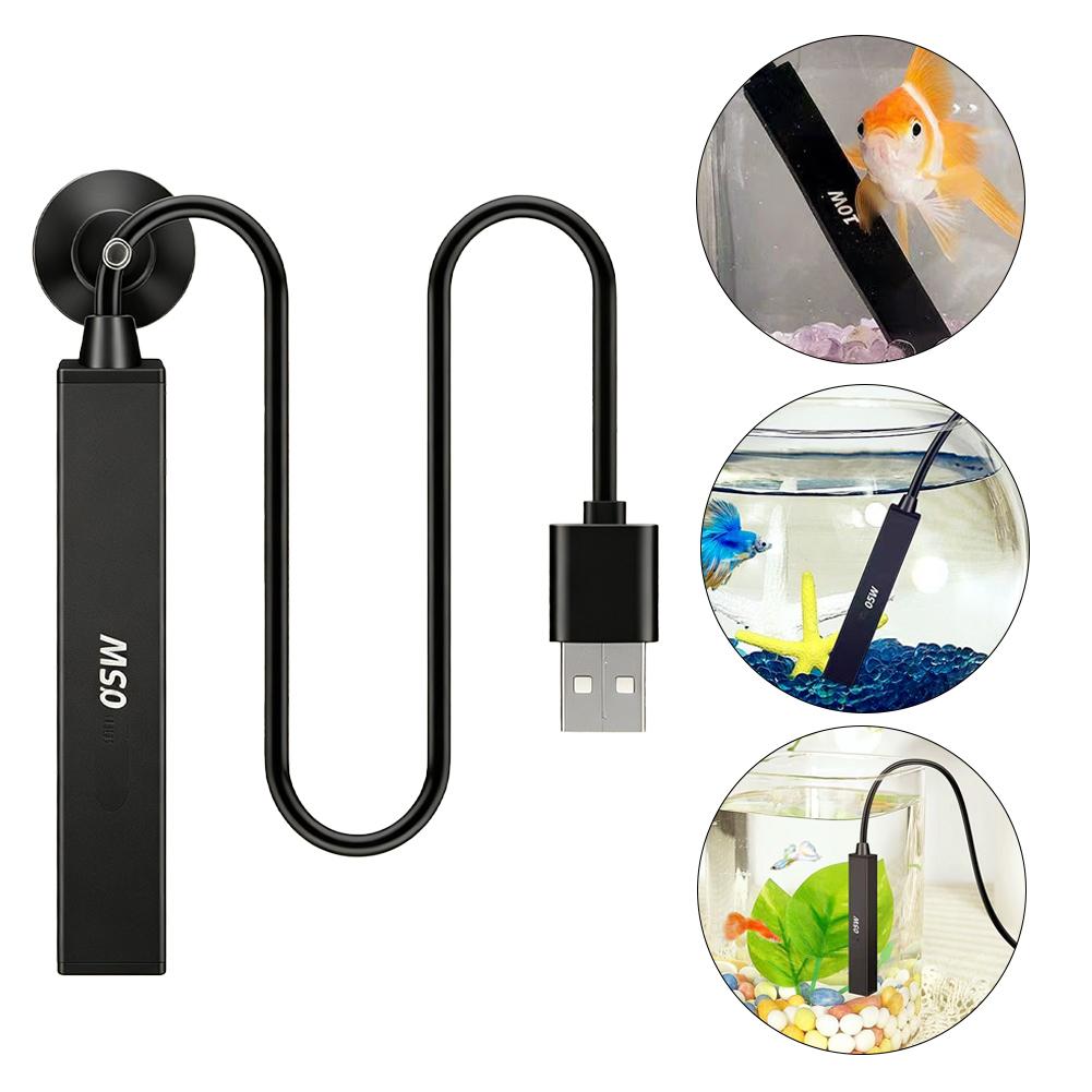 Aquarium Fish Real - Mini grzałka USB do akwarium 5V,