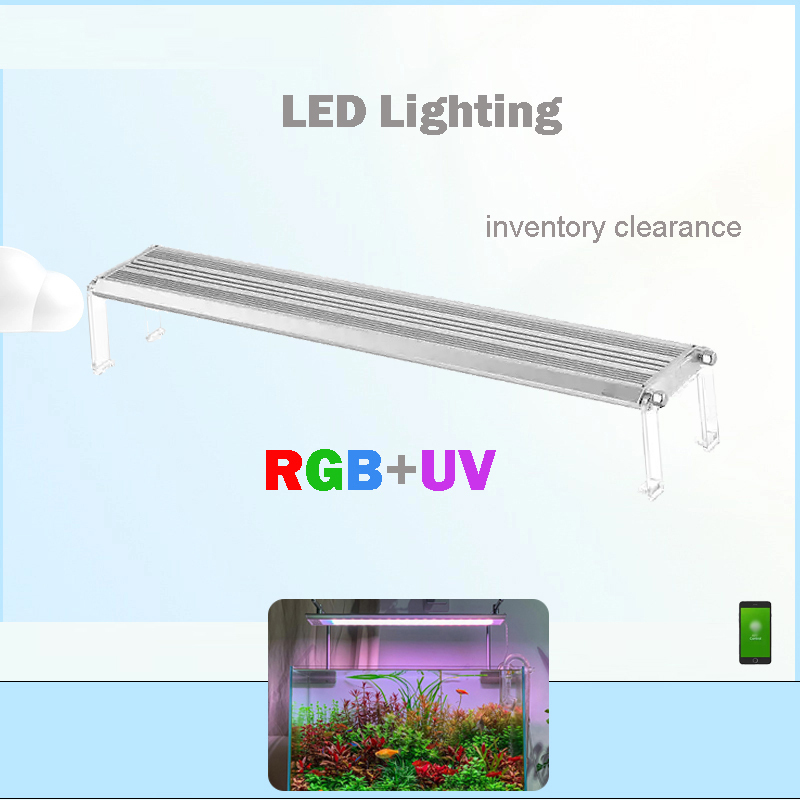 Aquarium Fish For Sale - Oświetlenie LED 60cm 80cm 90cm RGB