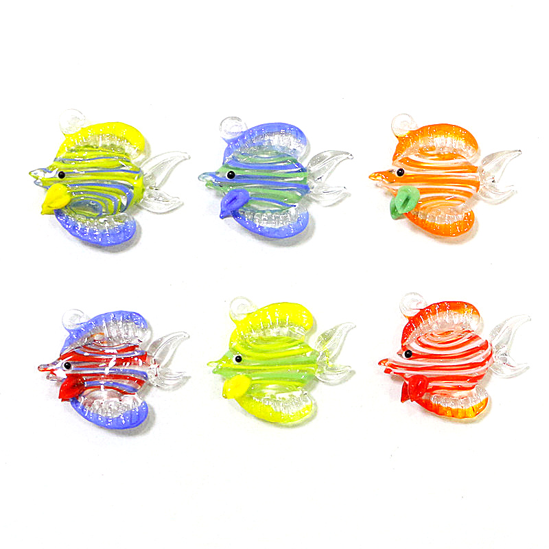 Aquarium Fish Real - 2 Pack Ręcznie robione Tropical Fish