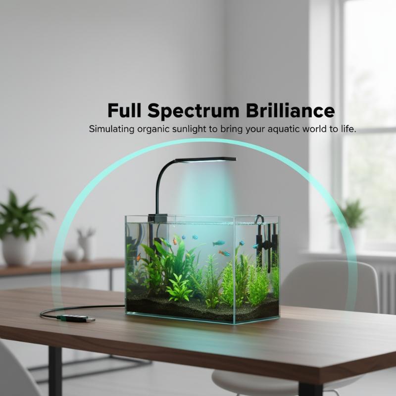 Lampka LED USB do akwarium z e – Aquarium Fish Home recenzja i cena