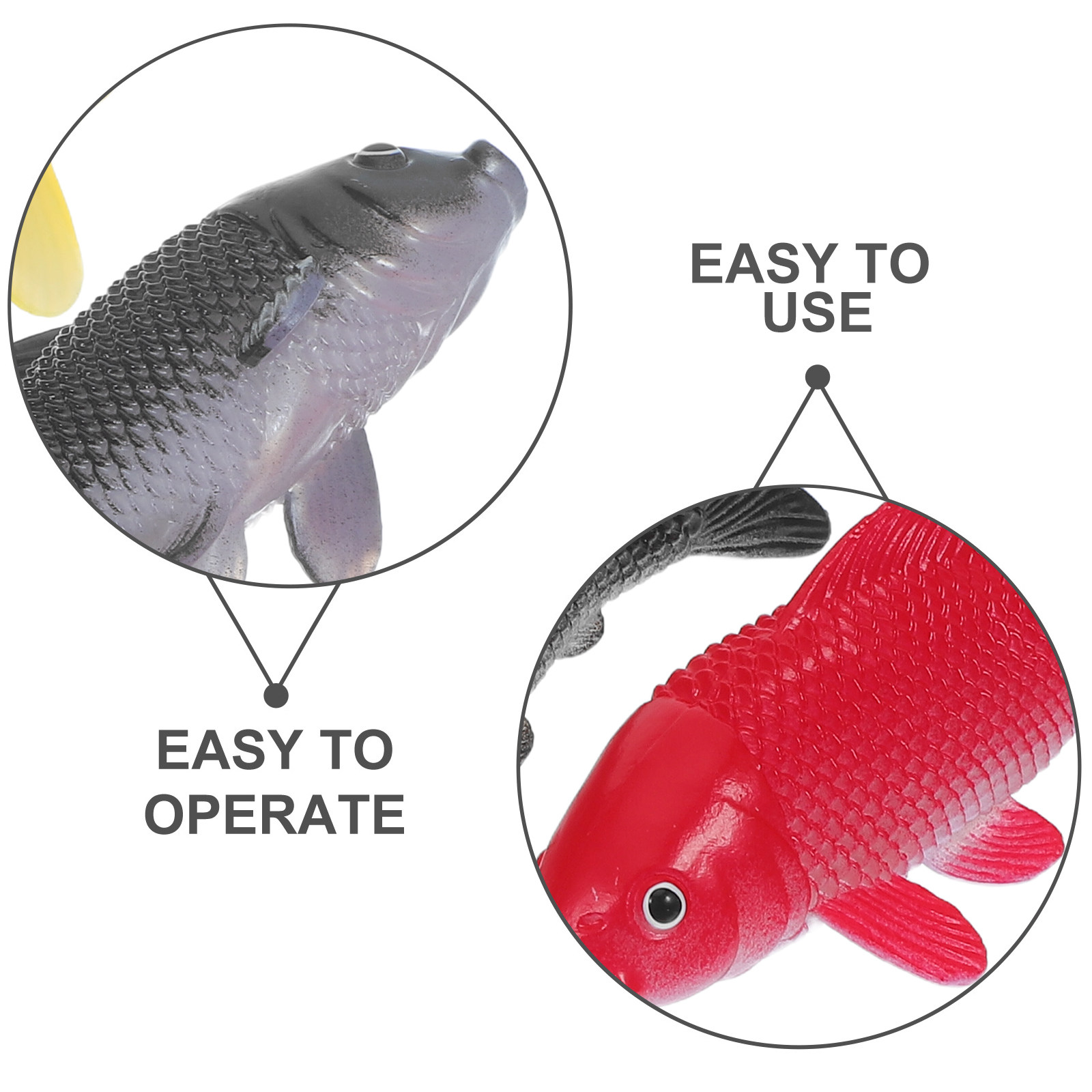 3 szt. Realistyczne plastikowe – Aquarium Fish Home recenzja i cena