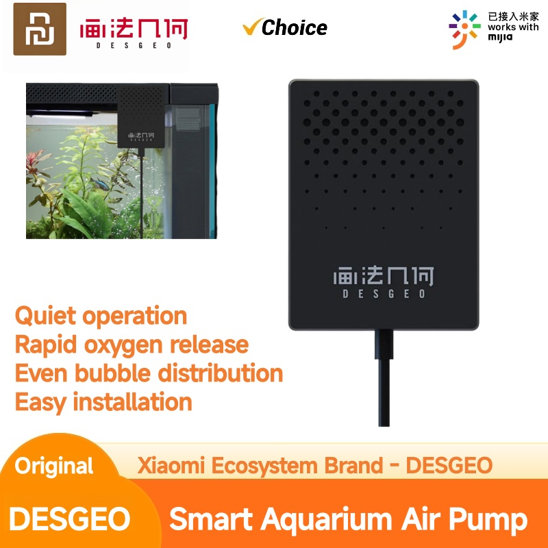 DESGEO – inteligentna pompa tl – Xiaomi Aquarium Fish Tank recenzja i cena