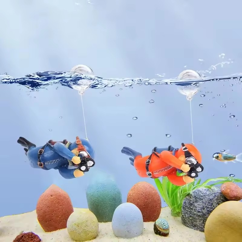 Ozdoby do akwarium, dekoracje  – Aquarium Fish Popular recenzja i cena