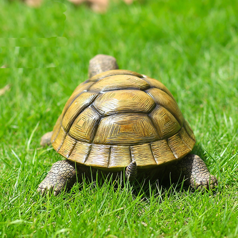 Śliczny Dekoracyjny Żółw Żółw  – Aquarium Fish Home recenzja i cena