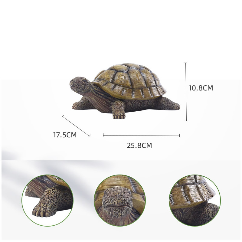 Śliczny Dekoracyjny Żółw Żółw  – Aquarium Fish Home recenzja i cena